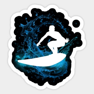 SURF LIFE 4EVER Sticker